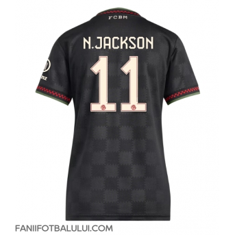 Bayern Munich Nicolas Jackson #11 Tricou Fotbal Replică 2025-26 Femei Treilea